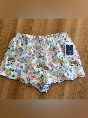 Women’s roadrtip poplin boxer shorts bluebyellow roller rabbit x target small